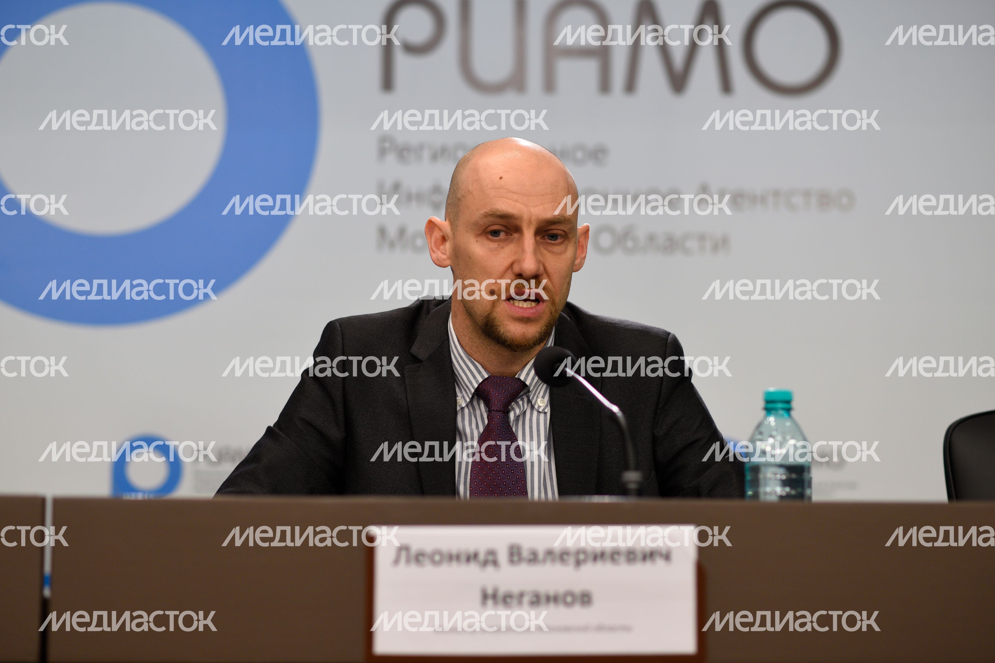 Пресс-конференция Леонида Неганова в РИАМО Пресс-конференция Леонида Неганова в РИАМО