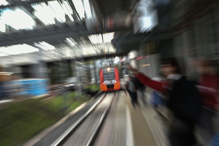 Первый день работы Московского центрального кольца