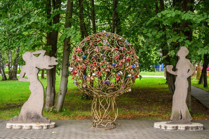 Летний Центральный парк культуры и отдыха в Лыткарино