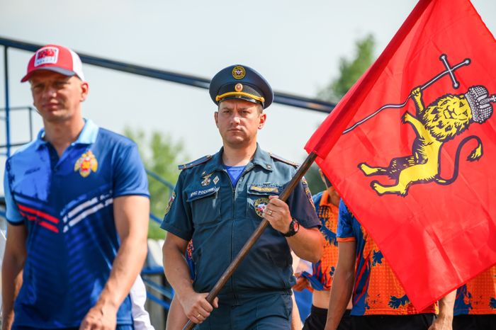 Соревнования по пожарно-спасательному спорту среди специальных управлений МЧС России