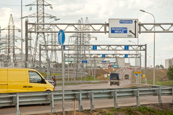 Транспортная развязка в Люберцах