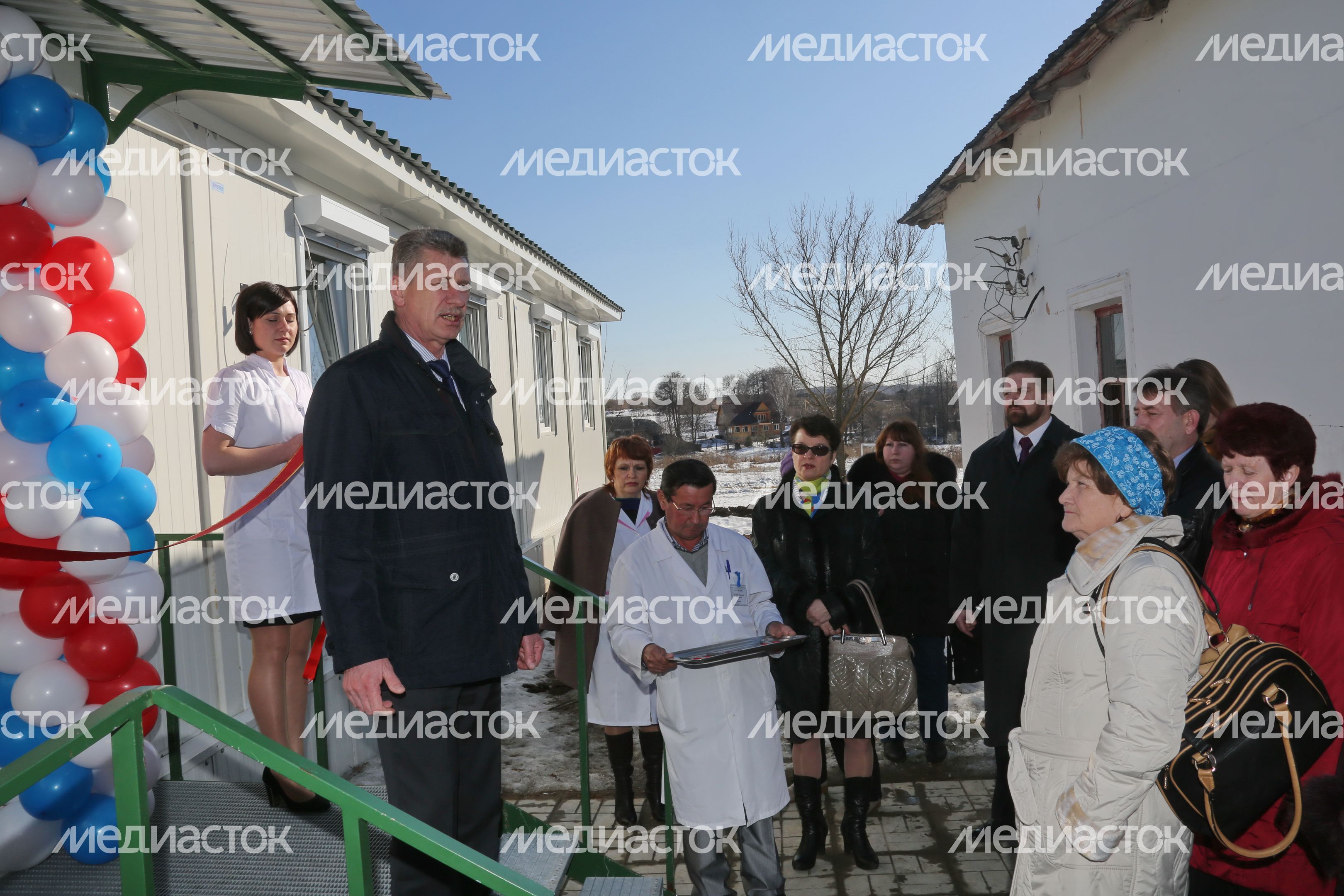 Открытие ФАП в Каширском районе