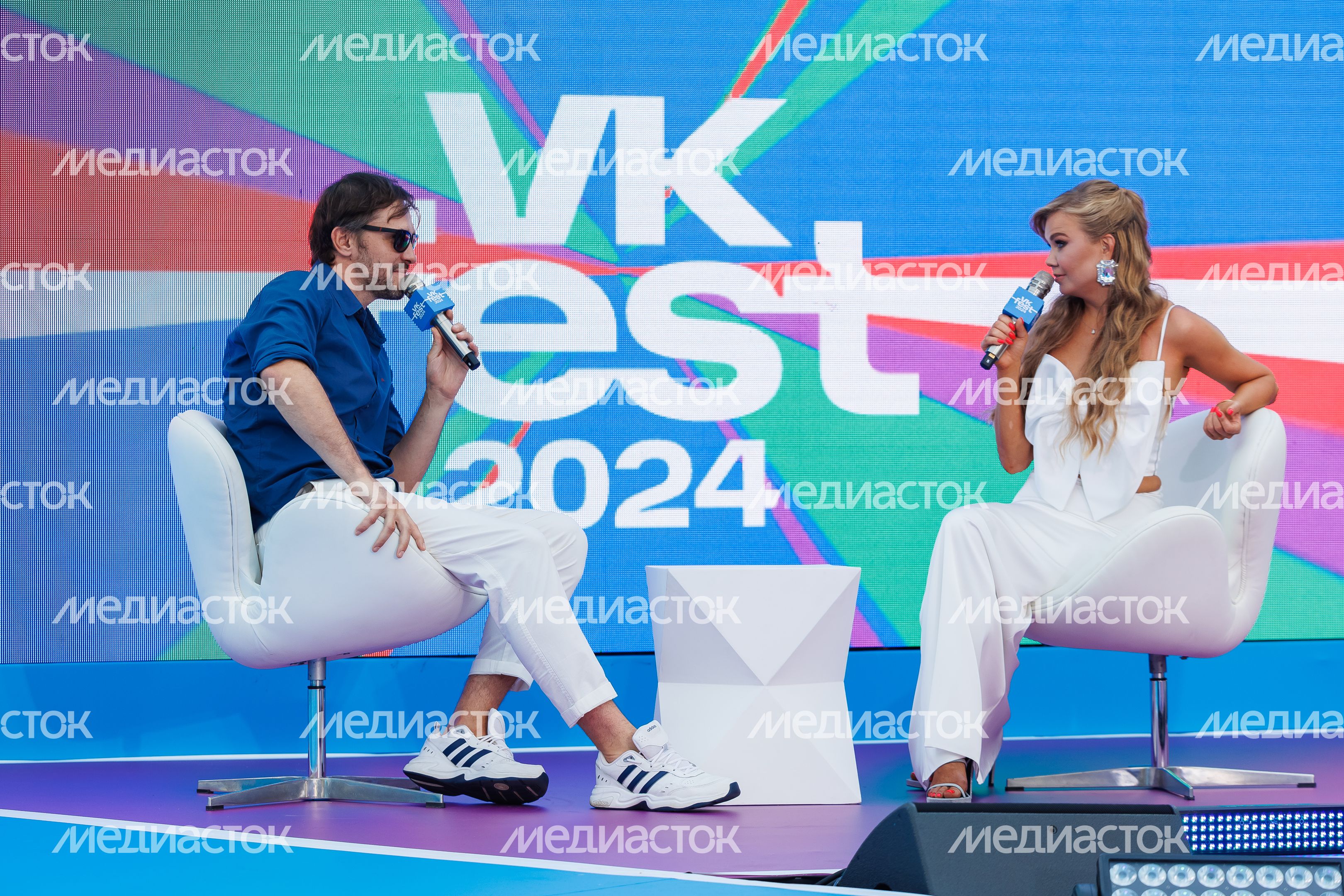 Актриса Алла Михеева на VK Fest -2024 в московских "Лужниках" Актриса Алла Михеева на VK Fest -2024 в московских "Лужниках"