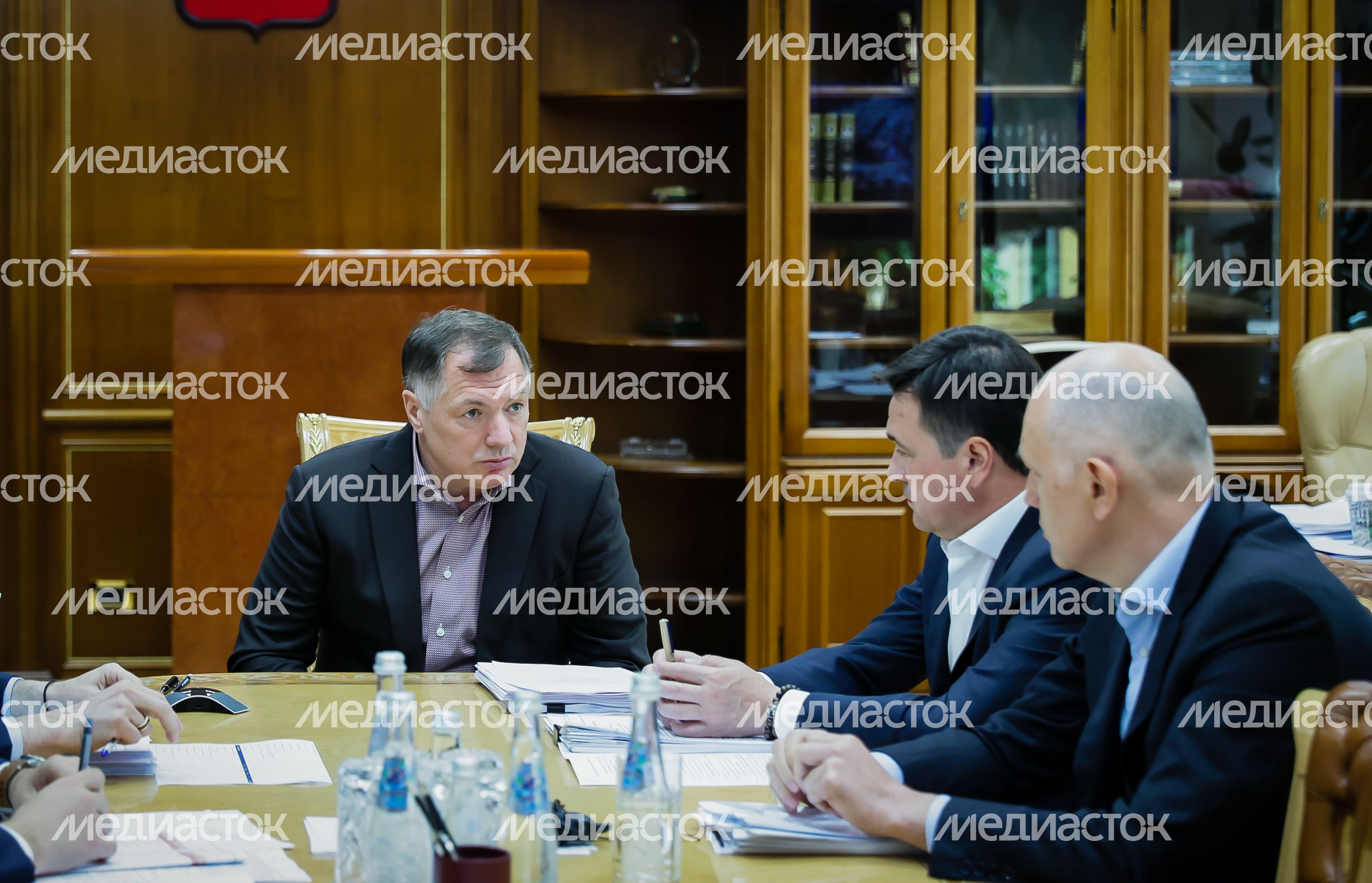 Встреча губернатора Подмосковья с заместителем председателя Правительства Российской Федерации