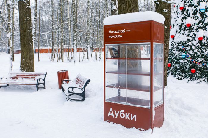 Химки. Парк «Дубки». Зима