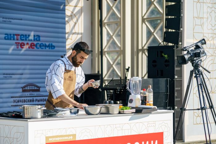 Гастрономический фестиваль "Вкусы России" на ВДНХ