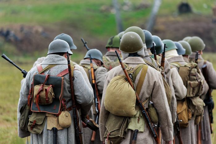 Военно-исторический фестиваль «Москва за нами. 1941 год» на Бородинском поле