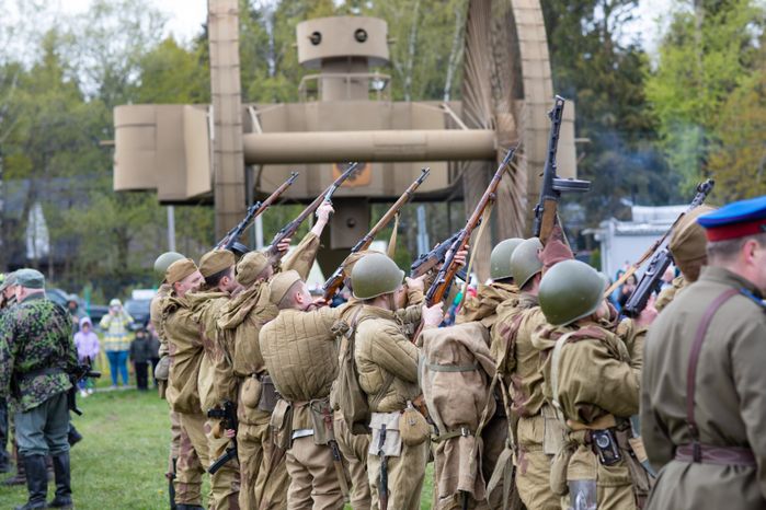 Военно-историческая реконструкция "Третий удар. Освобождение Крыма"