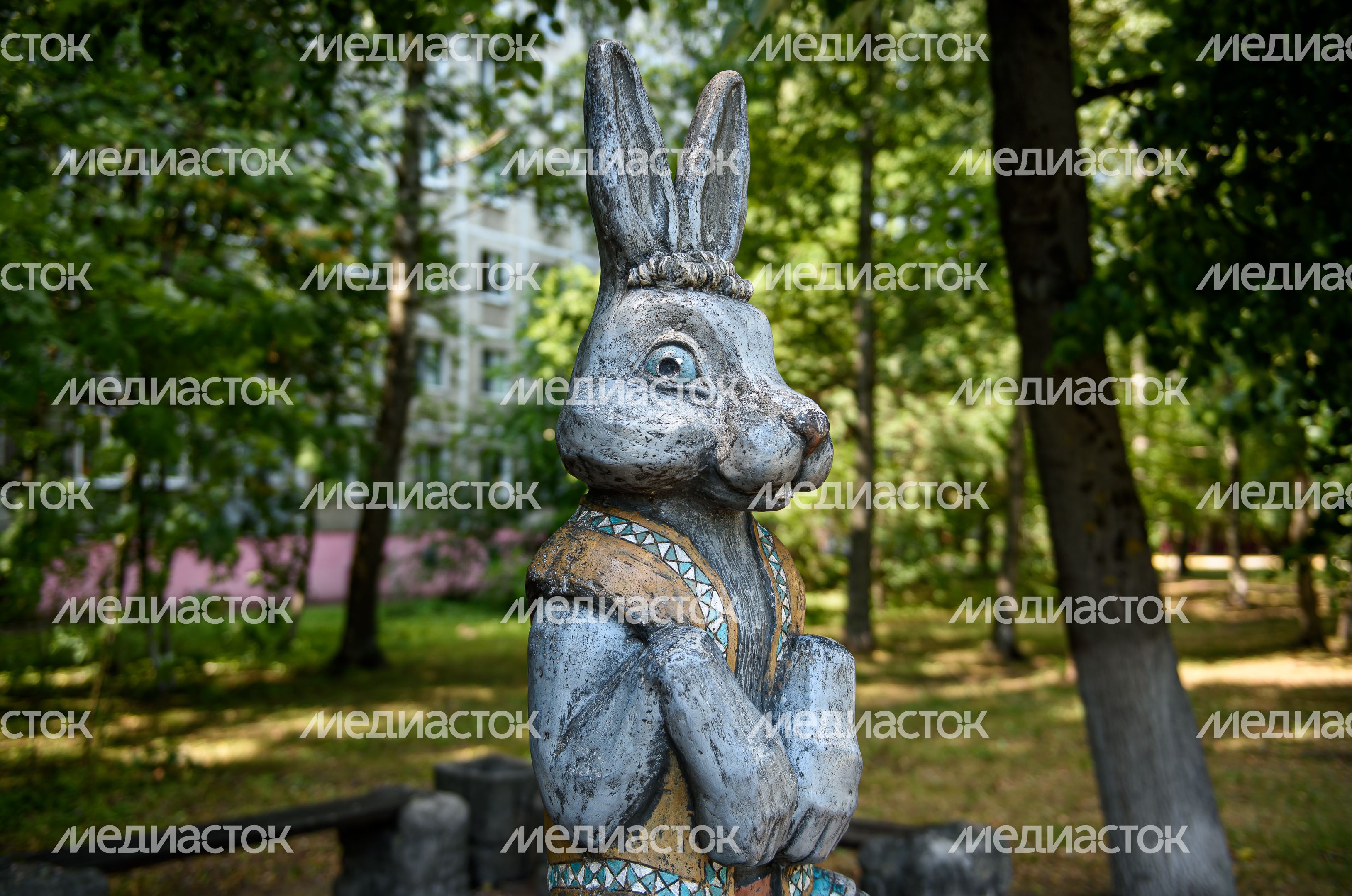 Летние виды скульптур в Раменском