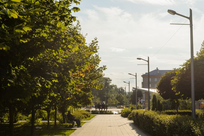 Королев. Сквер Покорителей космоса