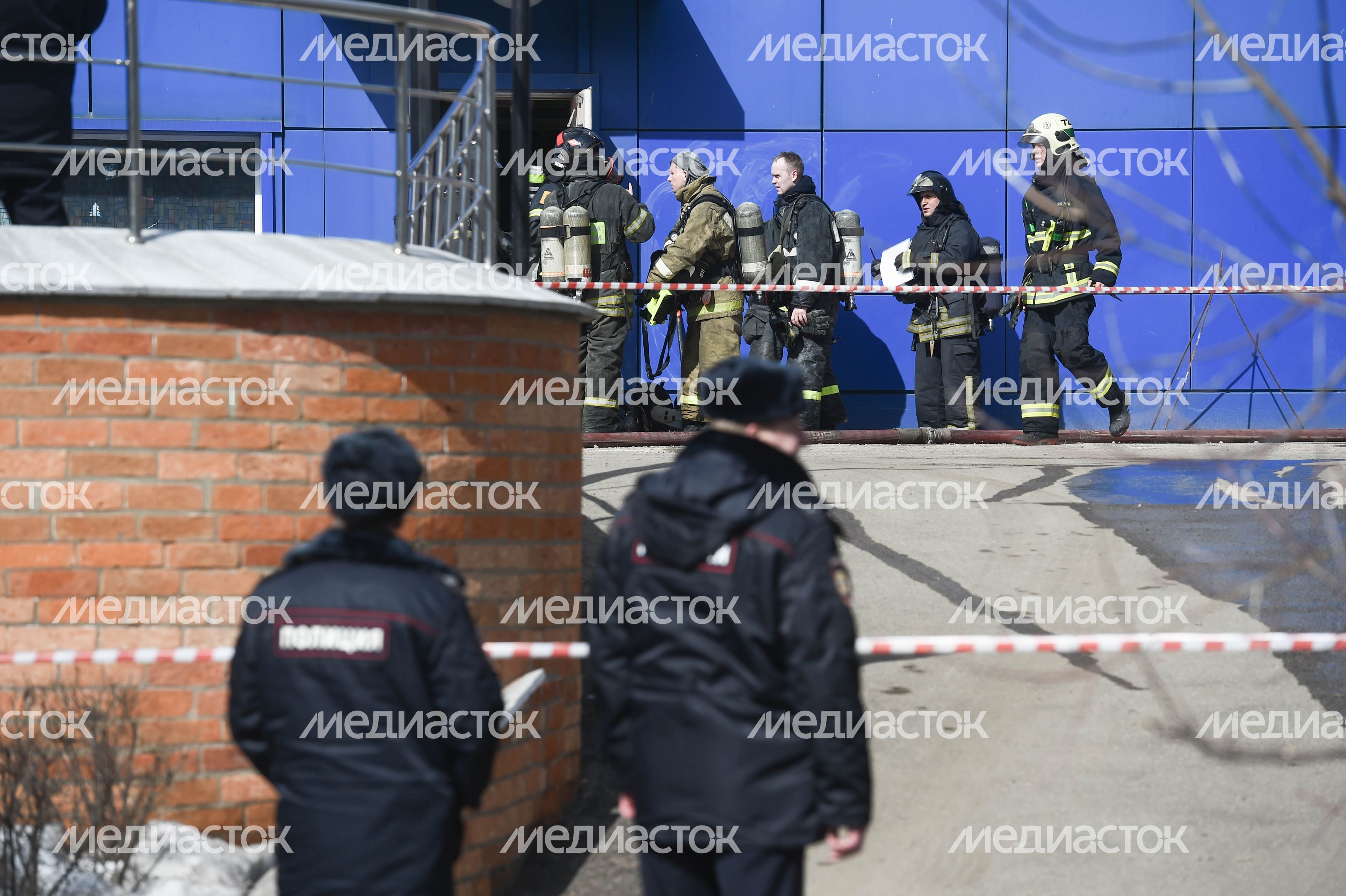 Пожар в ТЦ «Персей для детей»