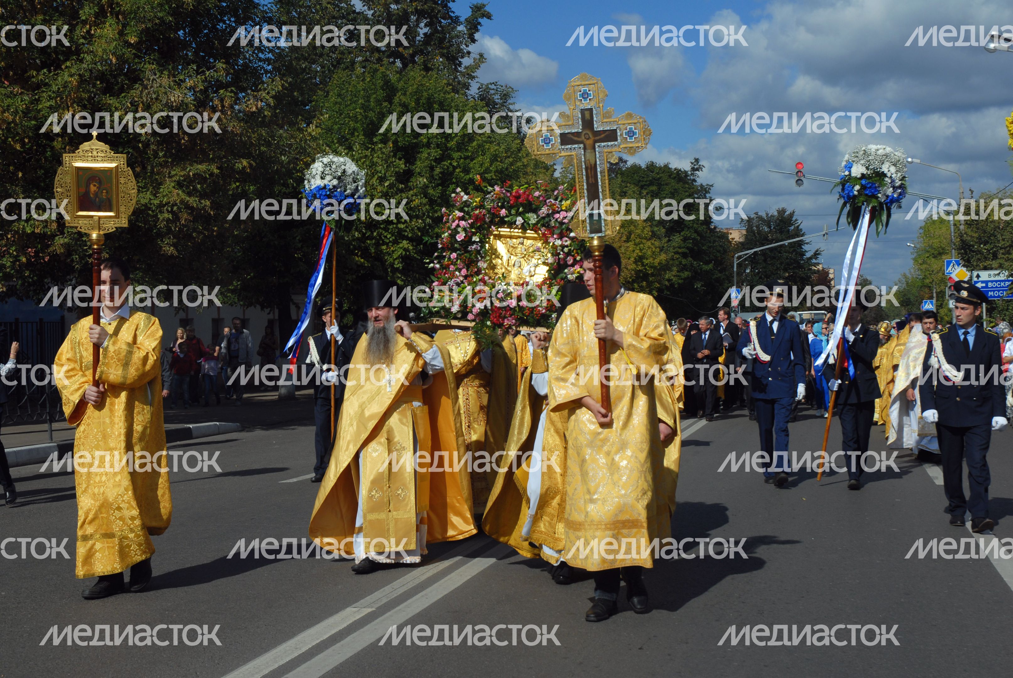 Крестный ход в Егорьевске Крестный ход в Егорьевске