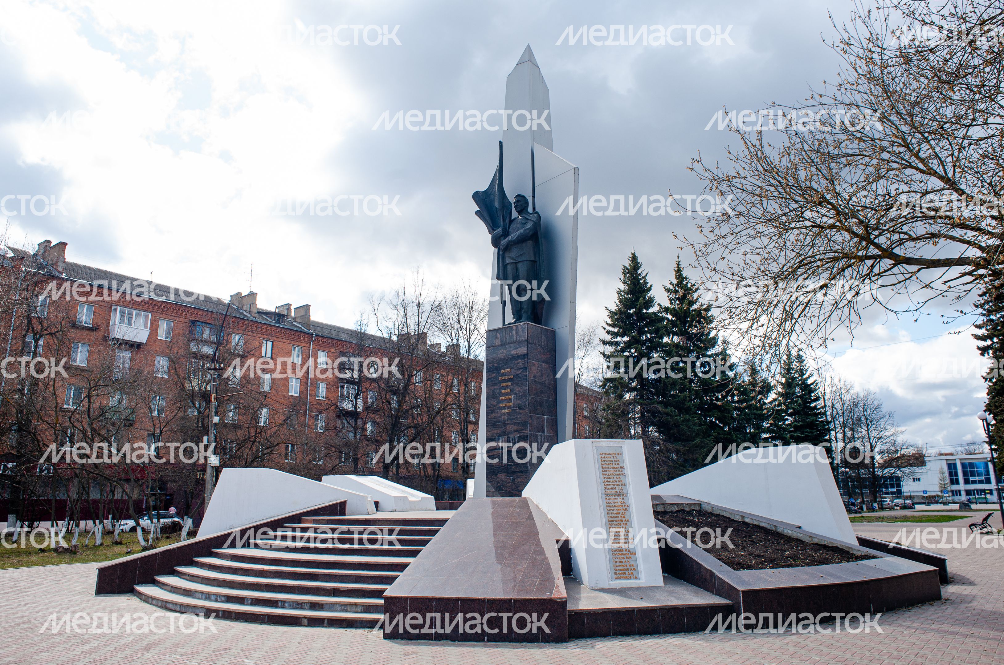 Весенние виды города Фрязино