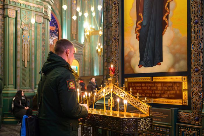 В Главном храме ВС РФ отпраздновали Крещение