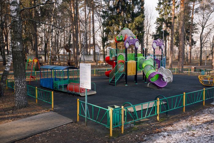 Сквер Героев Курсантов в микрорайоне Юбилейный города Королев