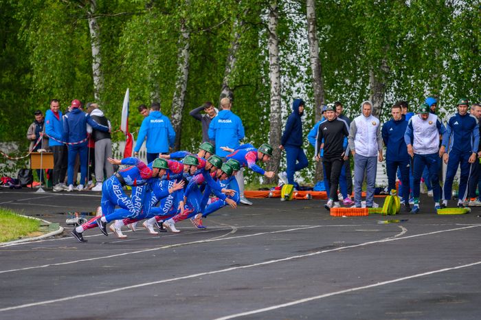 Турнир по пожарно-спасательному спорту в память о тренере В.И. Яблочкине в Подольске