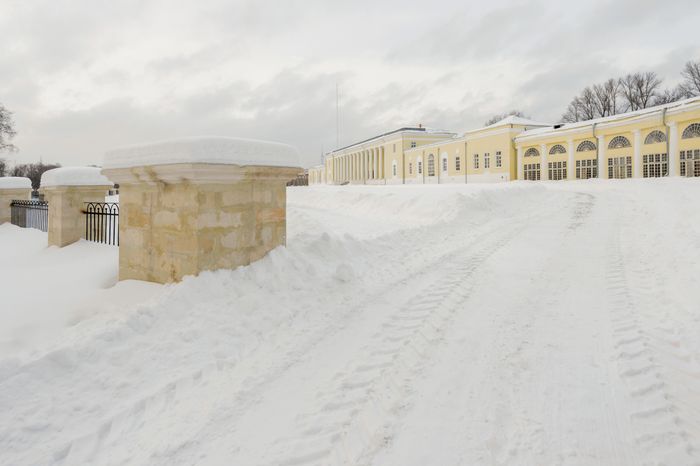 Балашиха. Усадьба Горенки. Зима