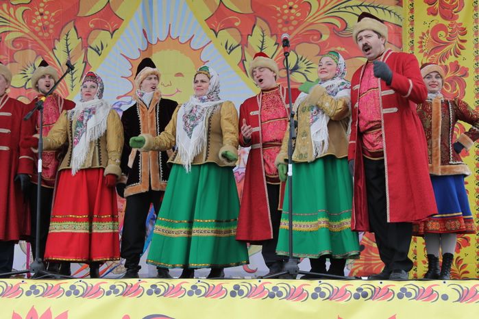 Празднование Масленицы в Солнечногорске