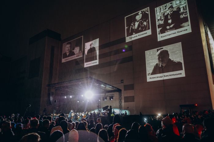 Акция памяти «Журавли» прошла на девятый день после теракта в "Крокус Сити Холле"
