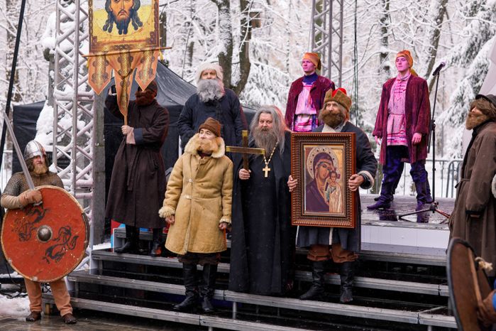 День народного единства в парке имени Л.Н. Толстого в Химках