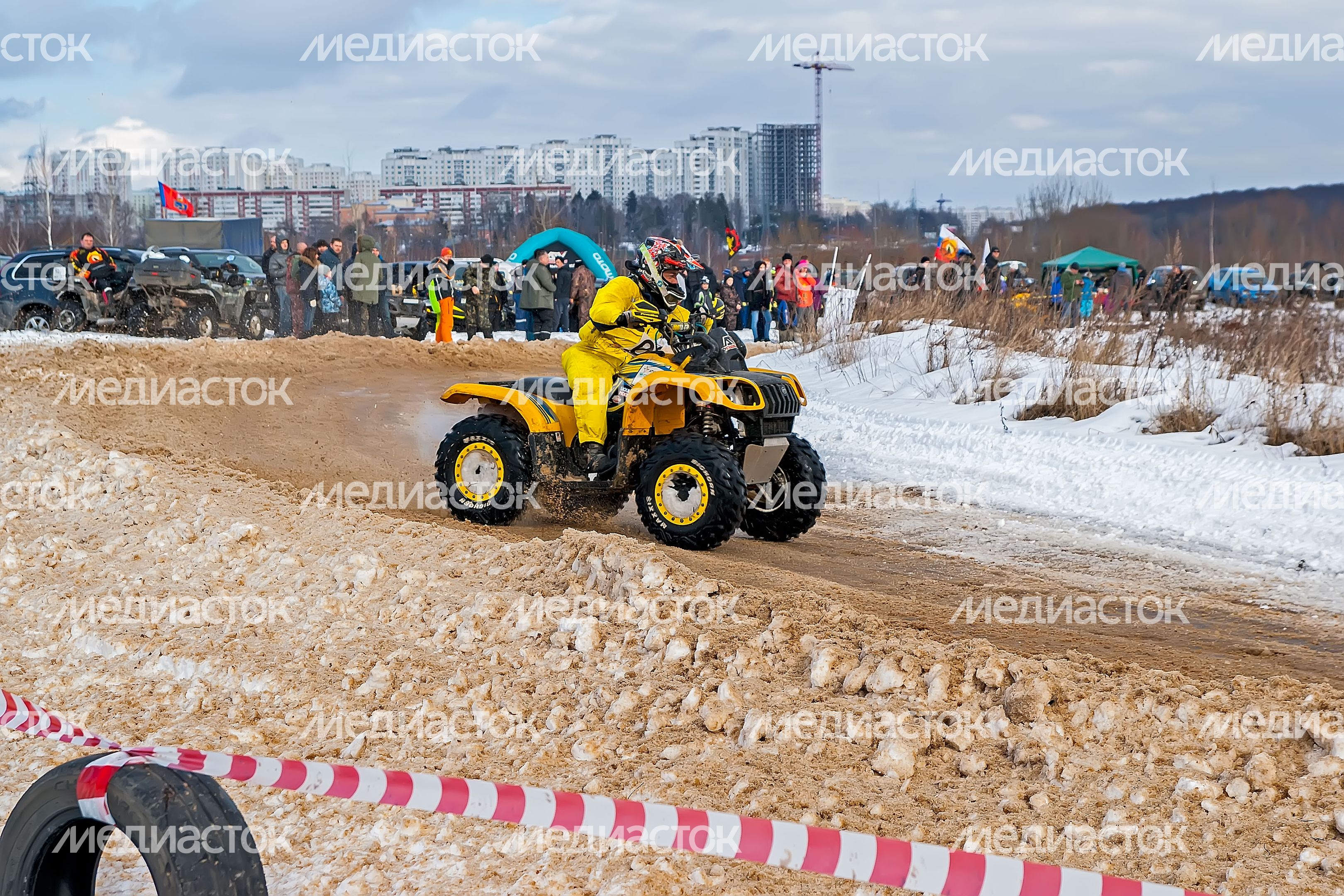 Открытый чемпионат Московской области по квадробиатлону в Подольске