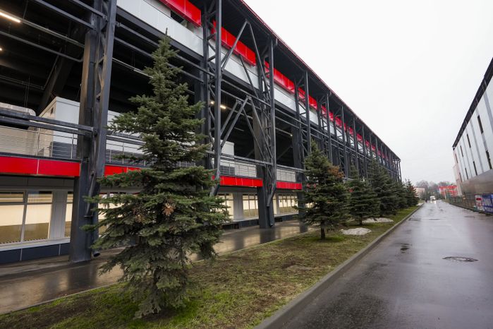 Стадион обновленного спорткомплекса "Орион" в Балашихе