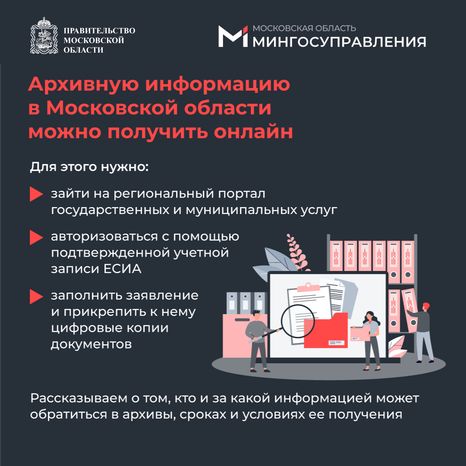 Архивная информация онлайн
