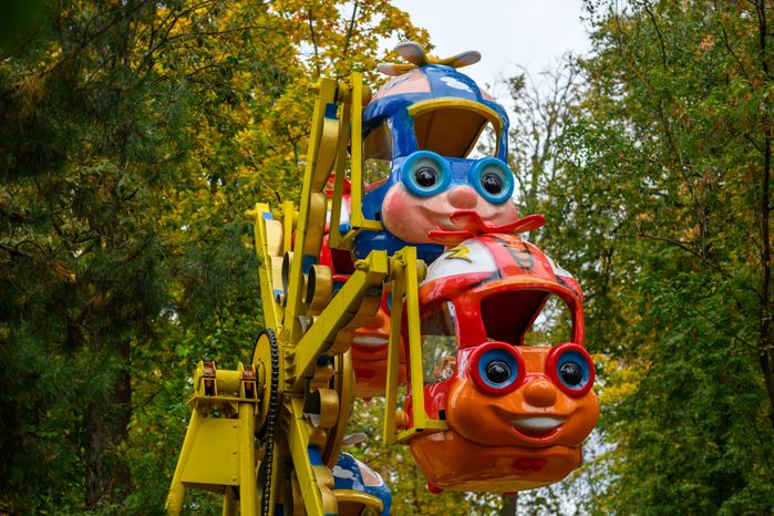 Раменский городской парк культуры и отдыха. Осень