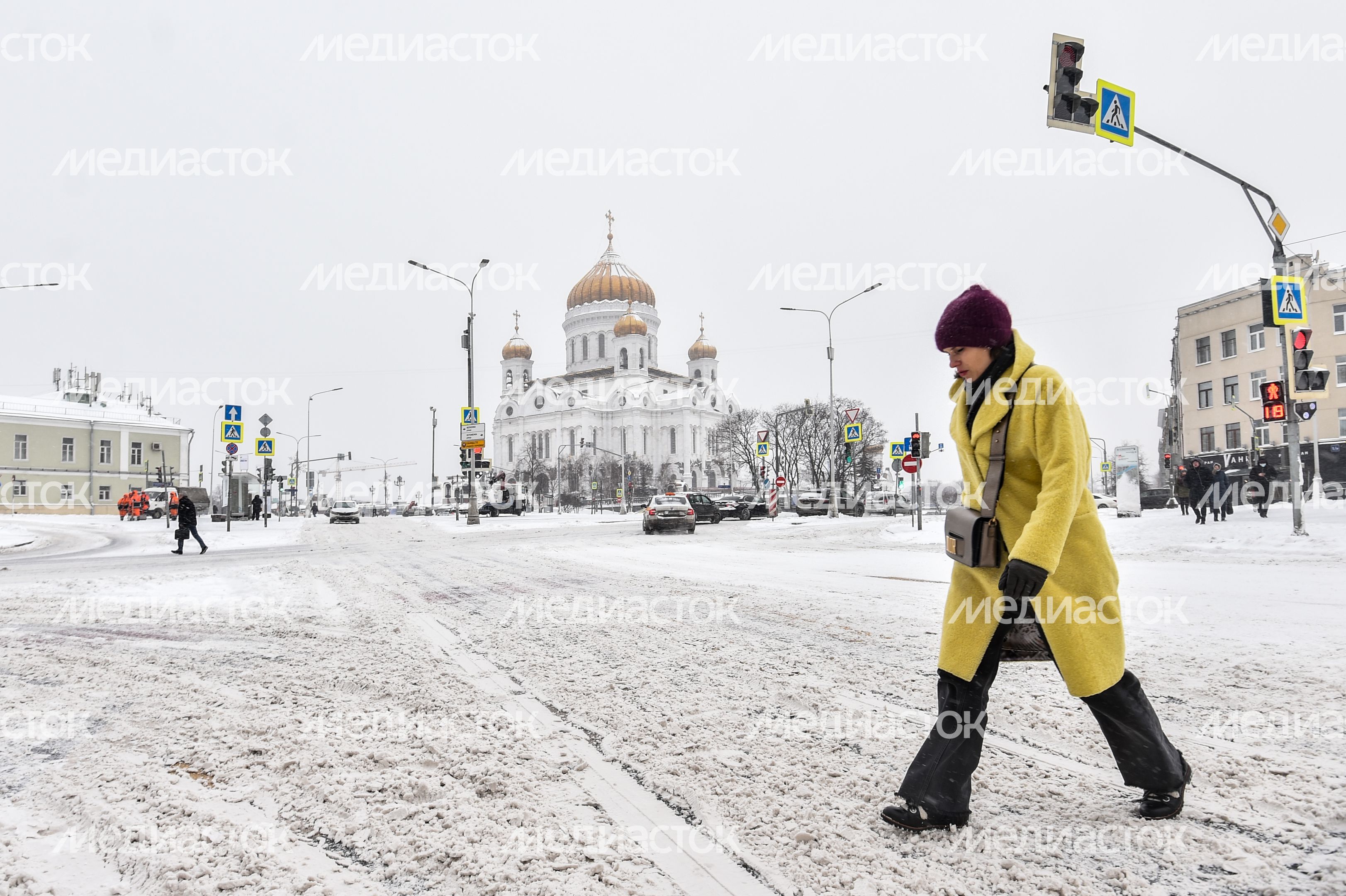 Снегопад в Москве Снегопад в Москве