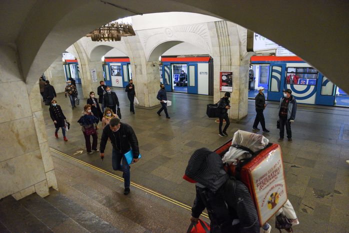Москва во время первого этапа смягчения режима самоизоляции