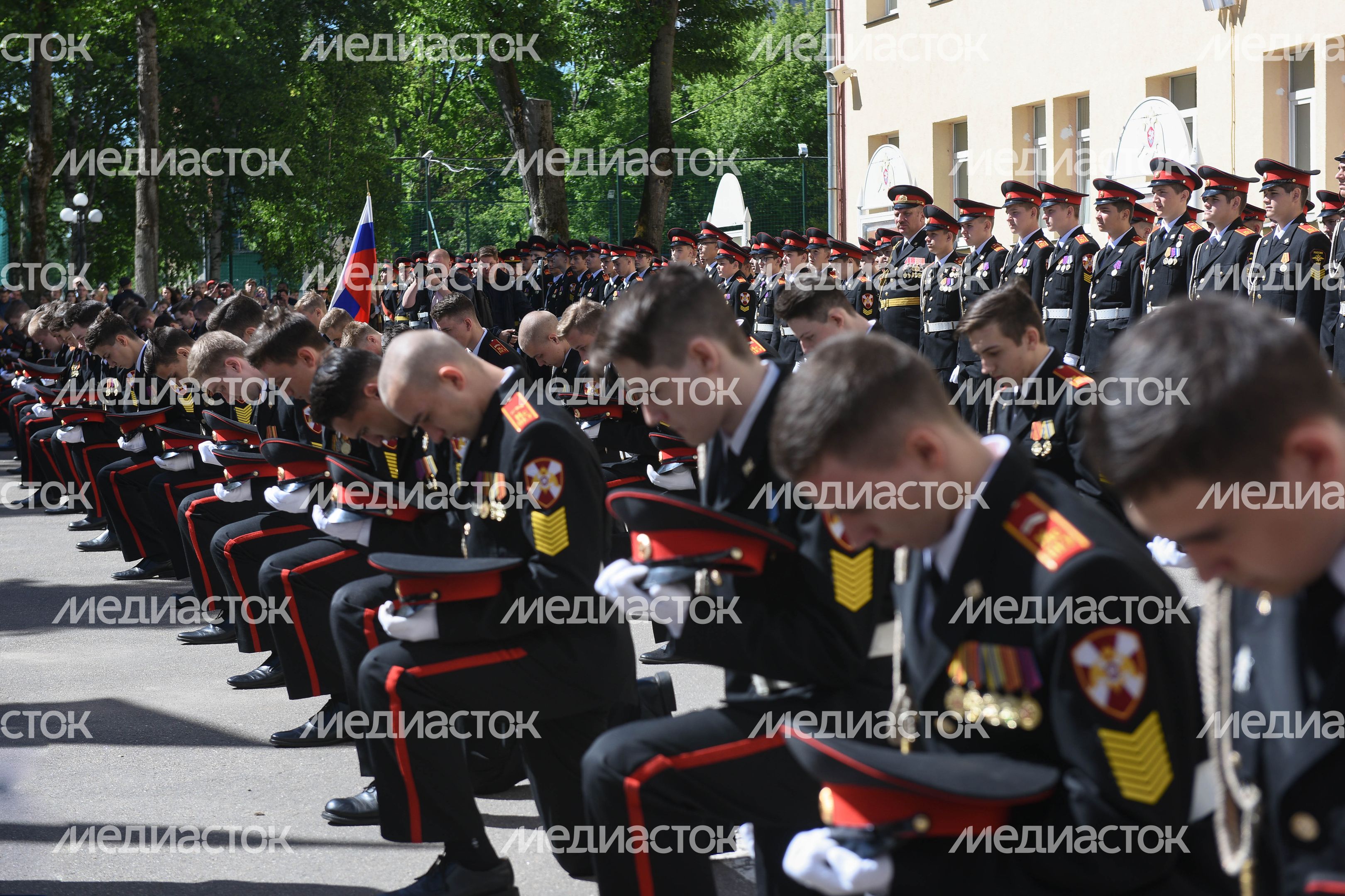 Последний звонок в Московском президентском кадетском училище имени М.А. Шолохова, 1 часть