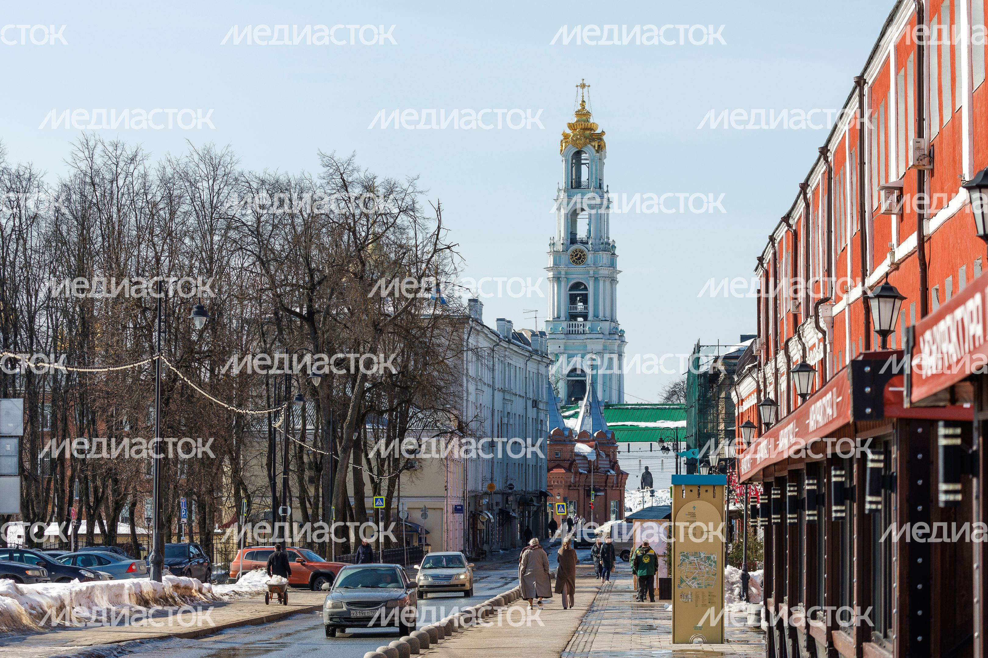 Зимние виды города Сергиев Посад Зимние виды города Сергиев Посад