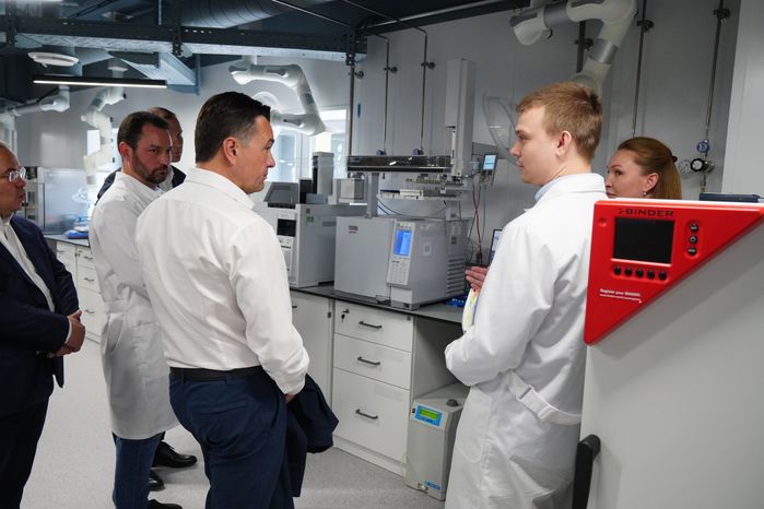 Губернатору представили проект развития R&D-Центра фармкомпании «Биннофарм Групп» в Красногорске