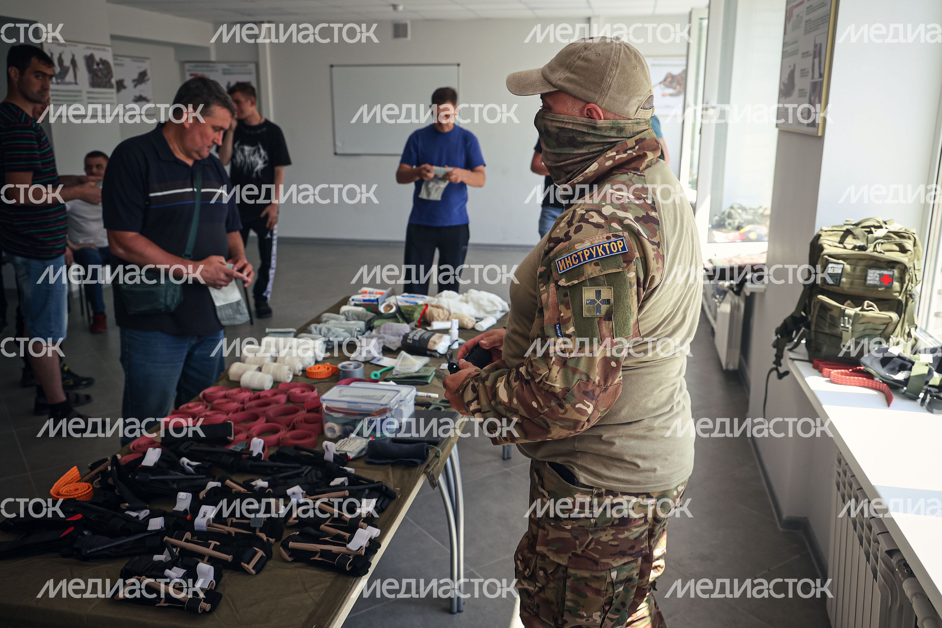 Работа Московского областного пункта отбора на военную службу по контракту в Балашихе