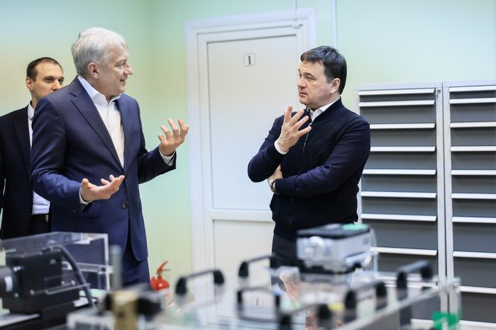Губернатор на предприятии «ВНИИФТРИ» в Солнечногорске​