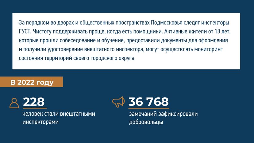 Как стать внештатным инспектором ГУСТ