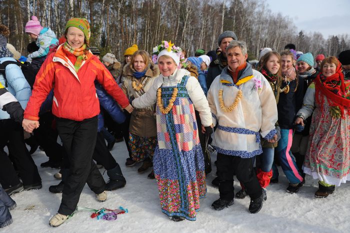 Бакшевская масленица в Одинцовском районе