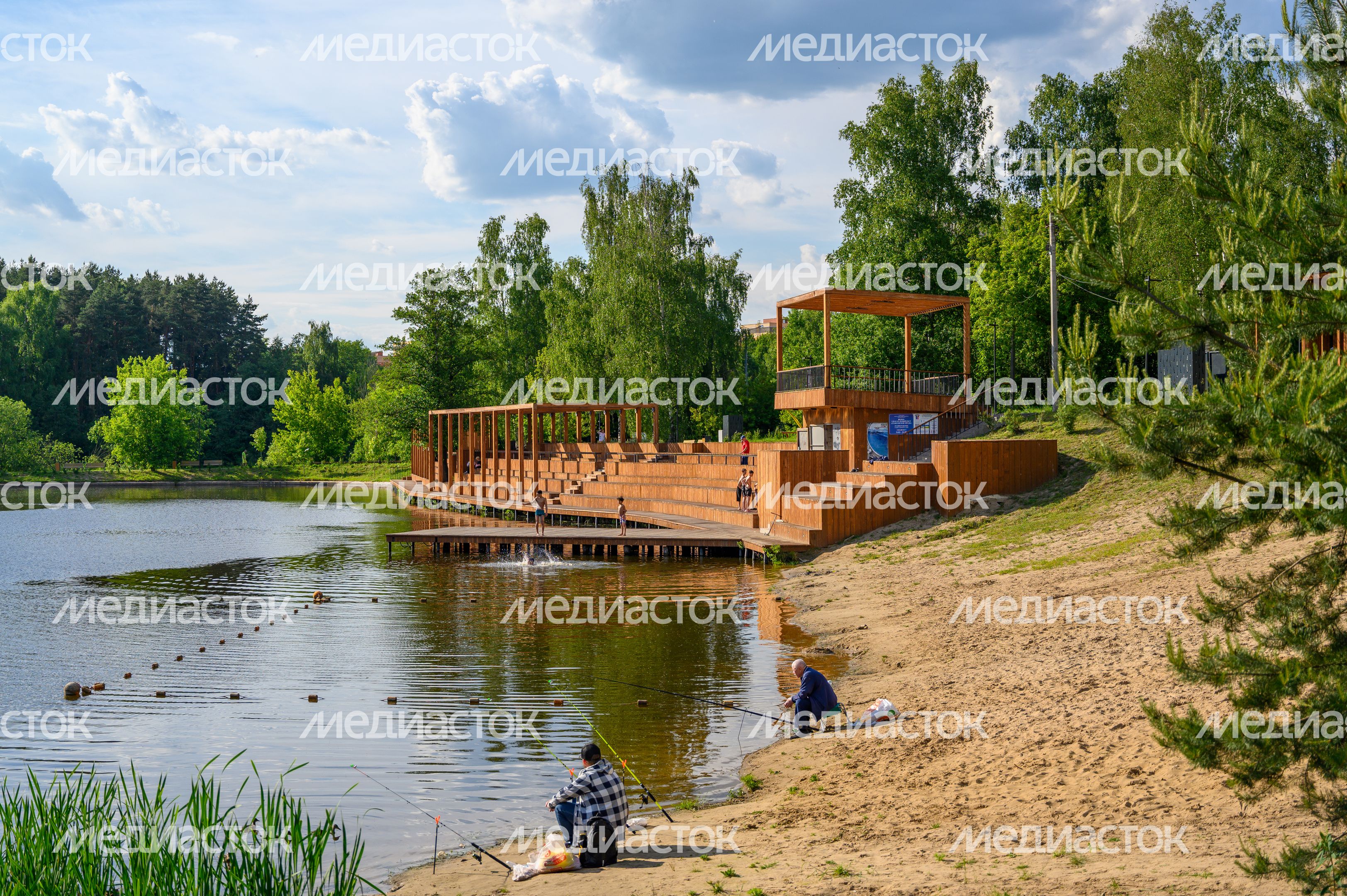 Суворовские пруды в Лосино-Петровском стали комфортной зона для отдыха у воды Суворовские пруды в Лосино-Петровском стали комфортной зона для отдыха у воды