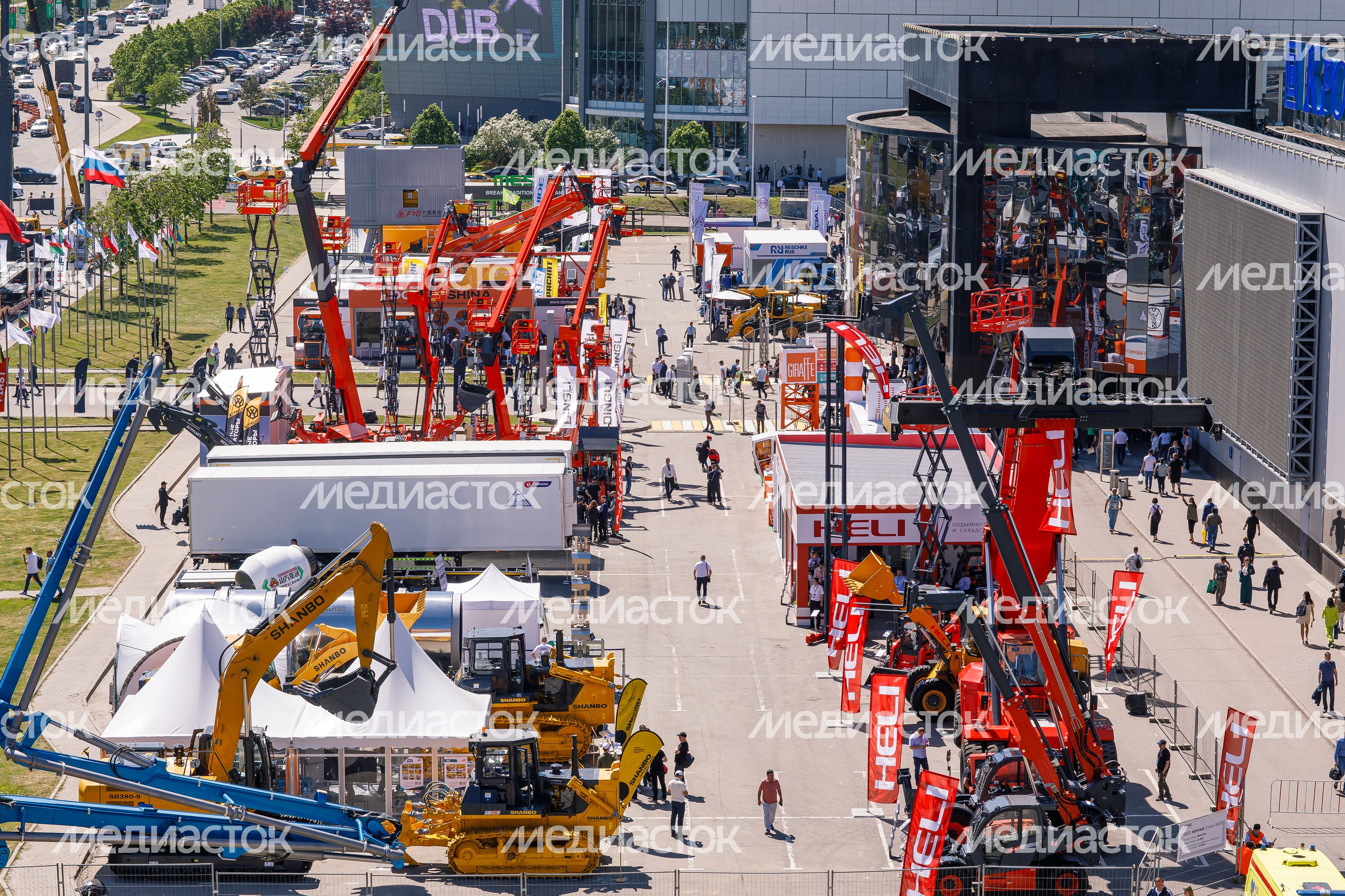 Выставка строительной техники и технологий CTT EXPO в красногорском МВЦ «Крокус Экспо»