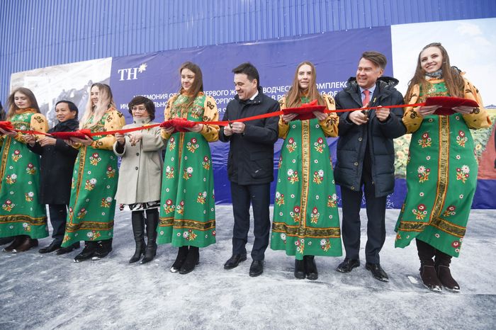 Открытие нового молочного комплекса TH True Milk в Подмосковье, 2 часть