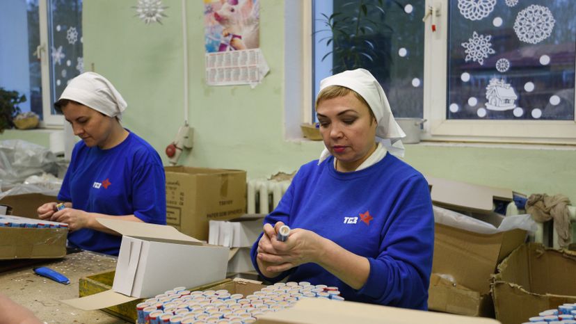 Производство бытовой пиротехники на Троицком снаряжательном заводе