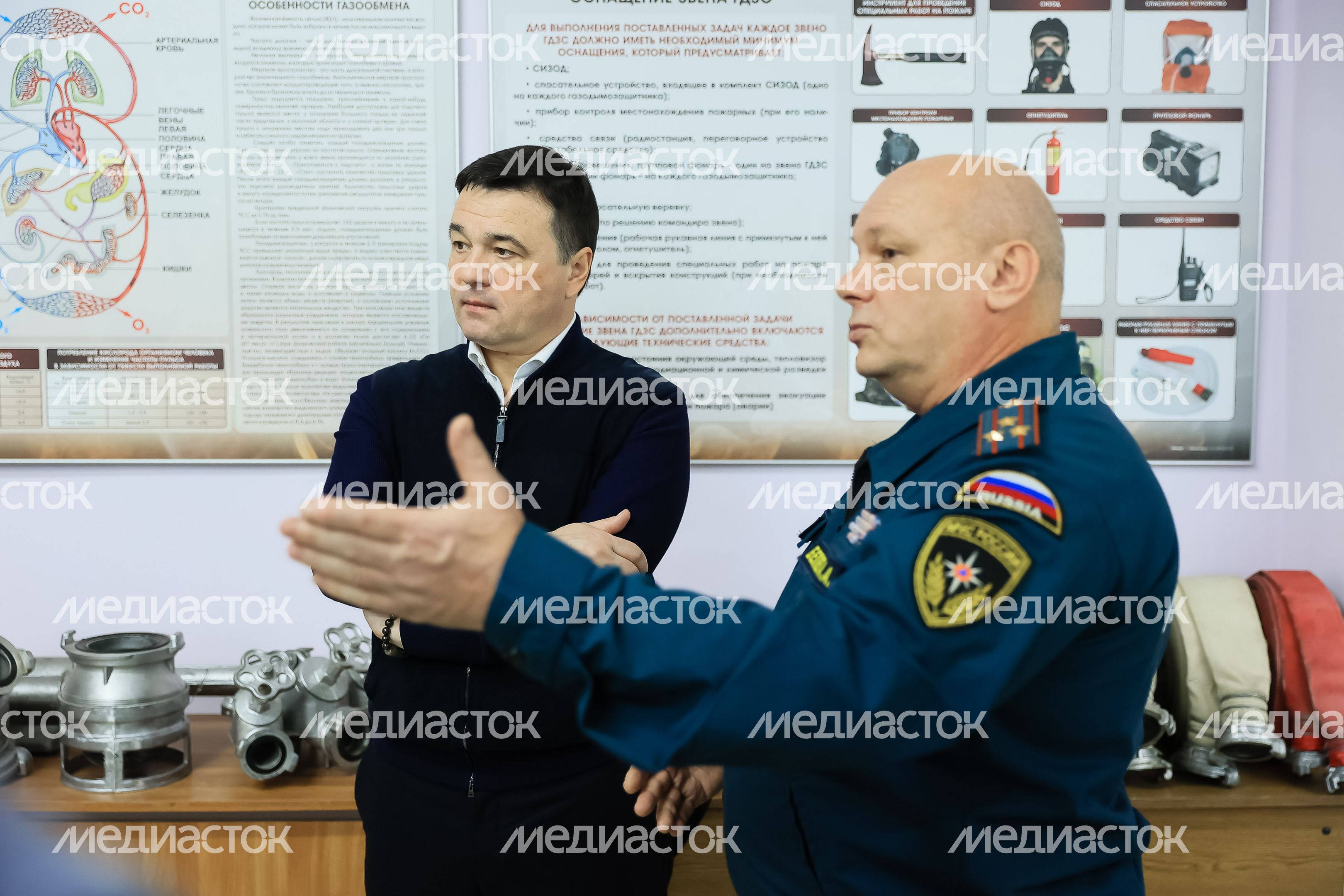 Посещение Губернатором Павлово-Посадского Техникума