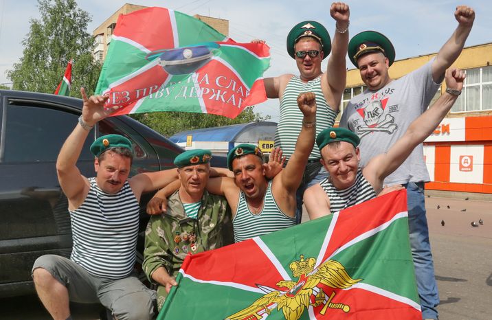 День пограничника в Кашире