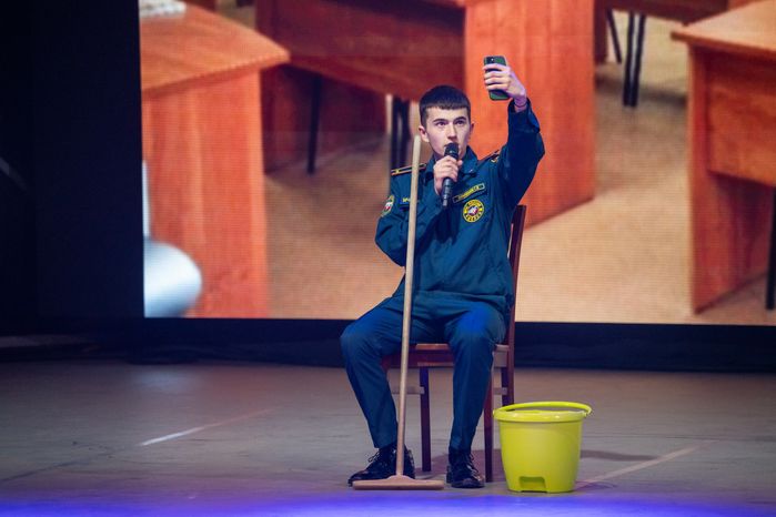 Областной этап конкурса КВН на противопожарную тематику в Ступино