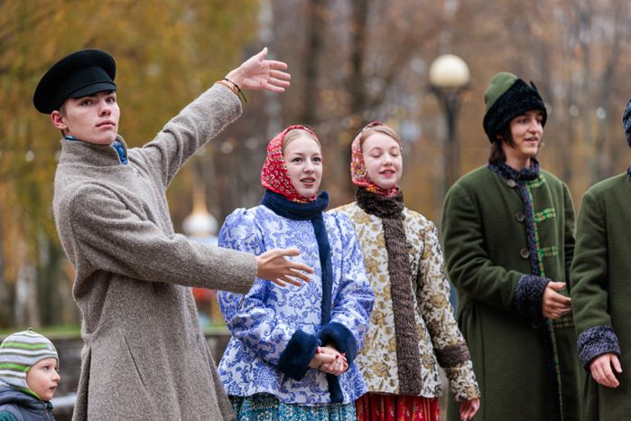 Фольклорный фестиваль «Покровские вечерки» в Клину