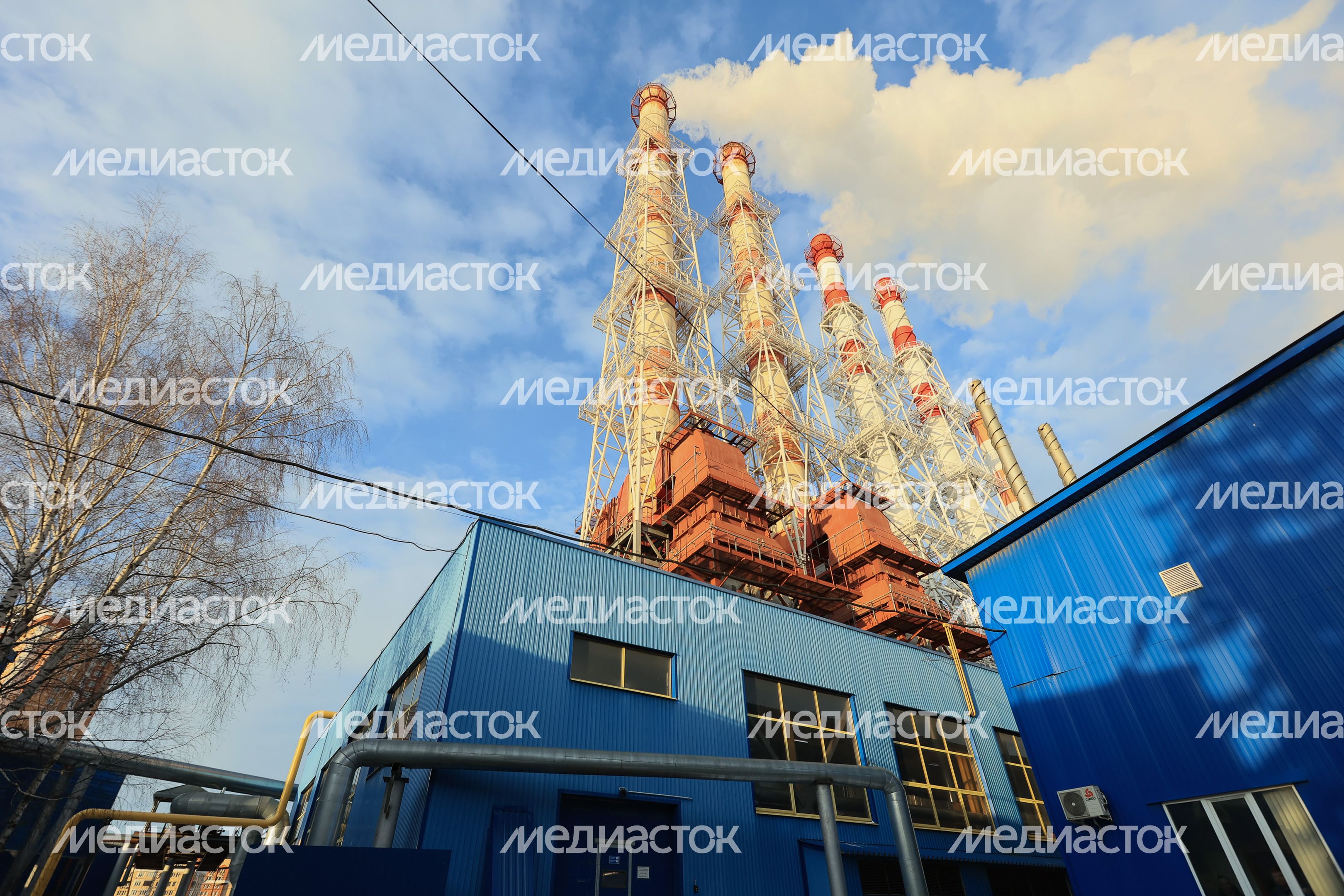 Посещение губернатором Подмосковья мкр. Новые Химки
