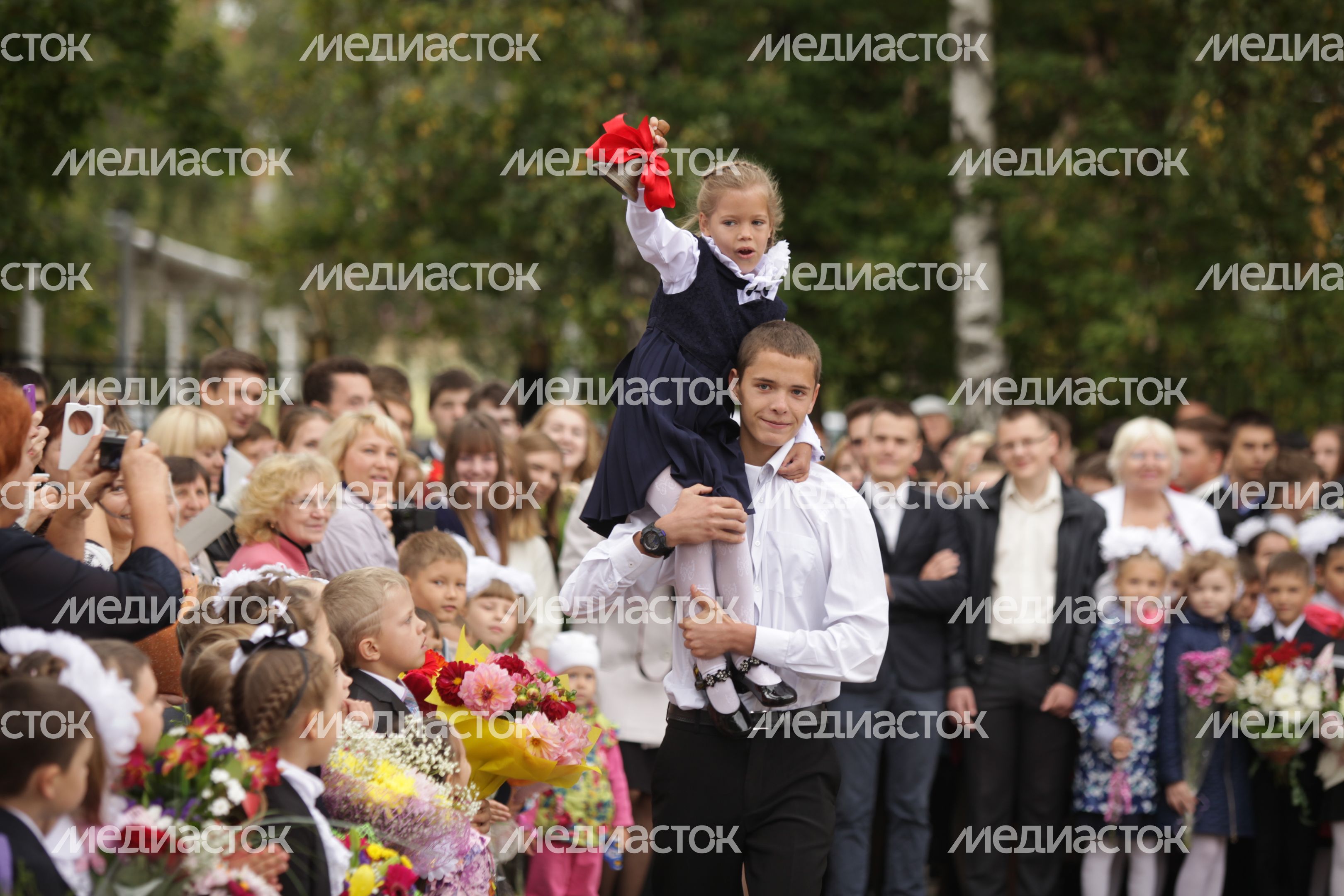 День знаний в школе №1 в Раменском