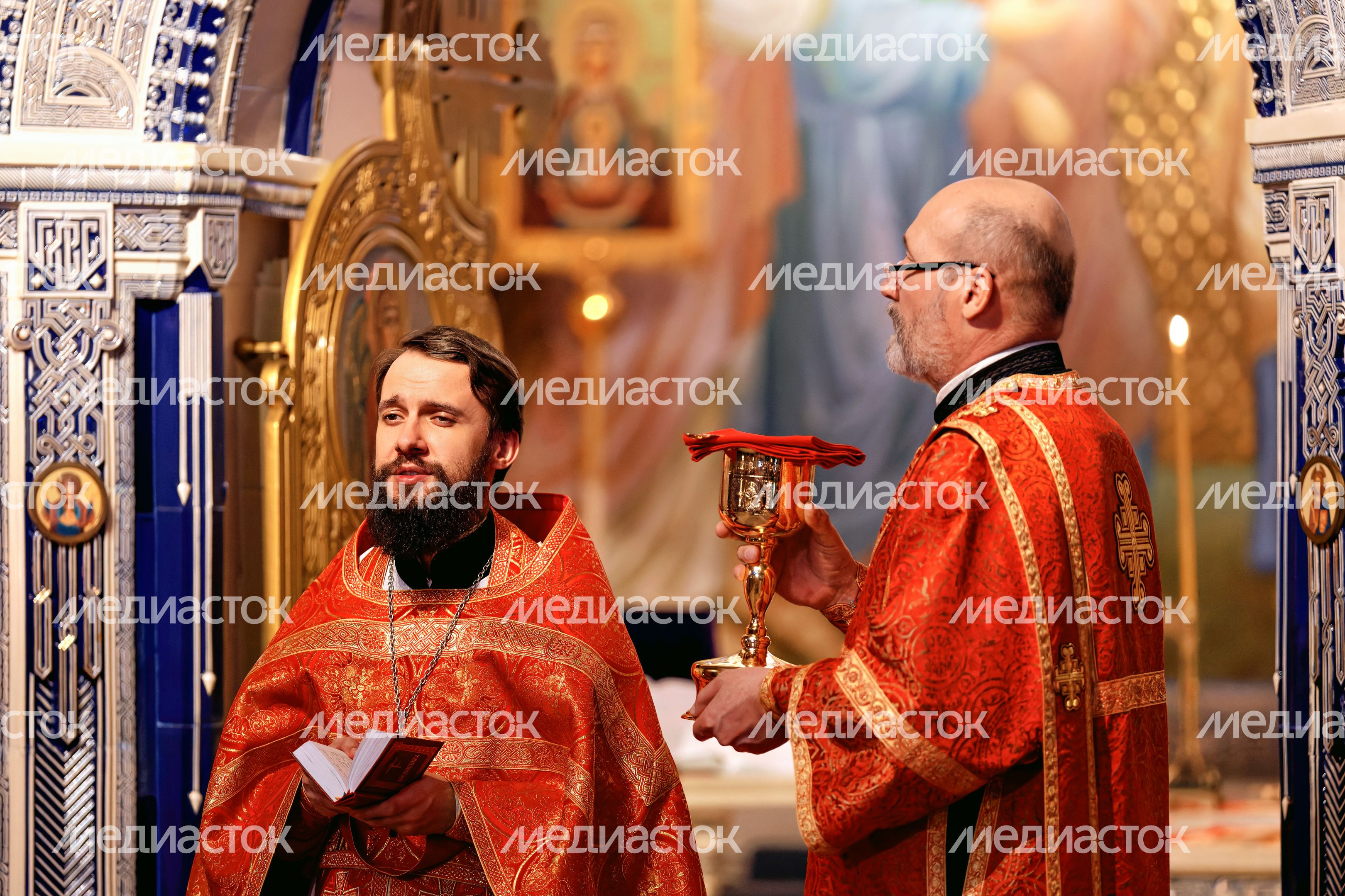 Пасха в Главном храме ВС РФ Одинцовского округа