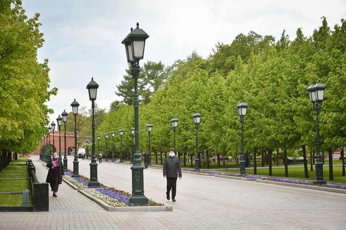 Повседневная жизнь в Москве в период цветения