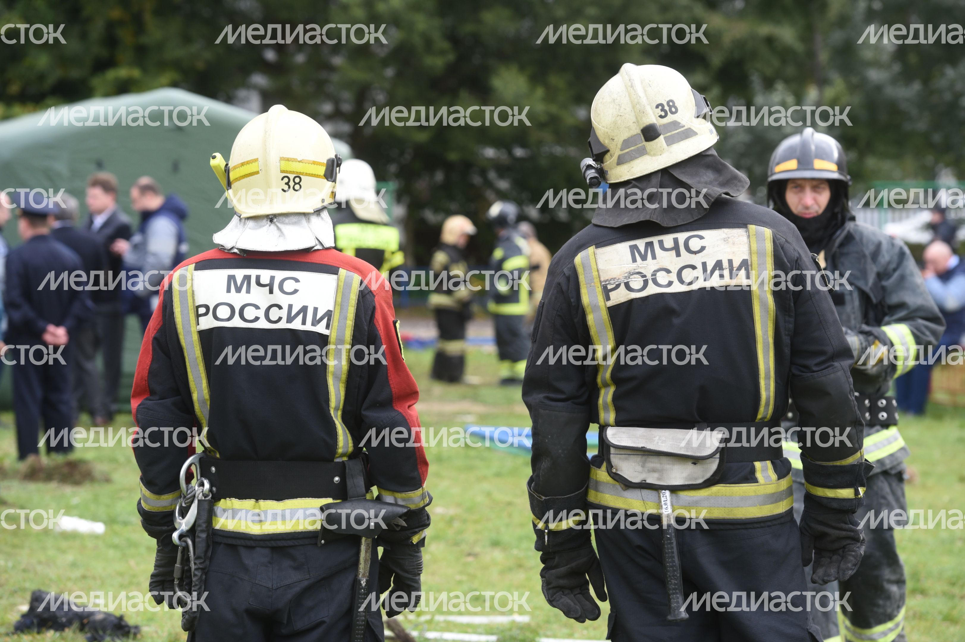 Кадры с места взрыва газа в жилом доме в Ногинске